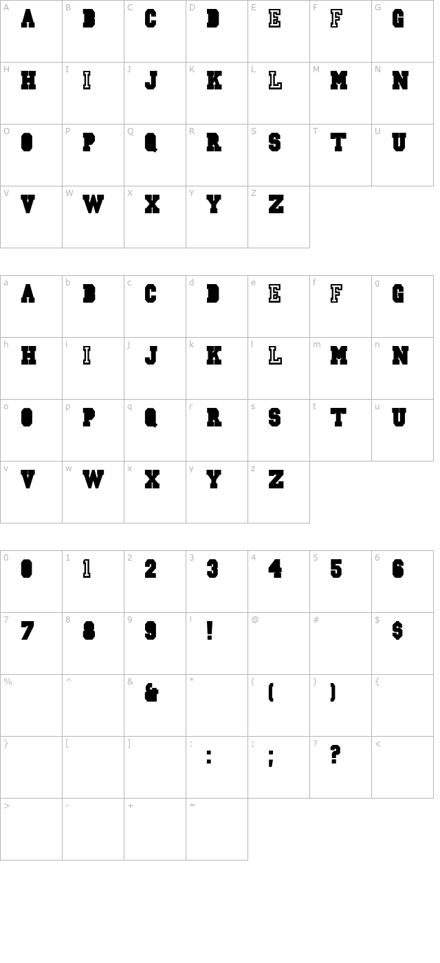 csd-jersey-normal character map