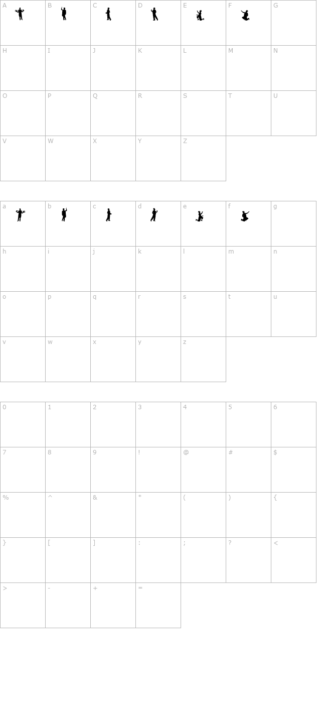 curtain-call character map