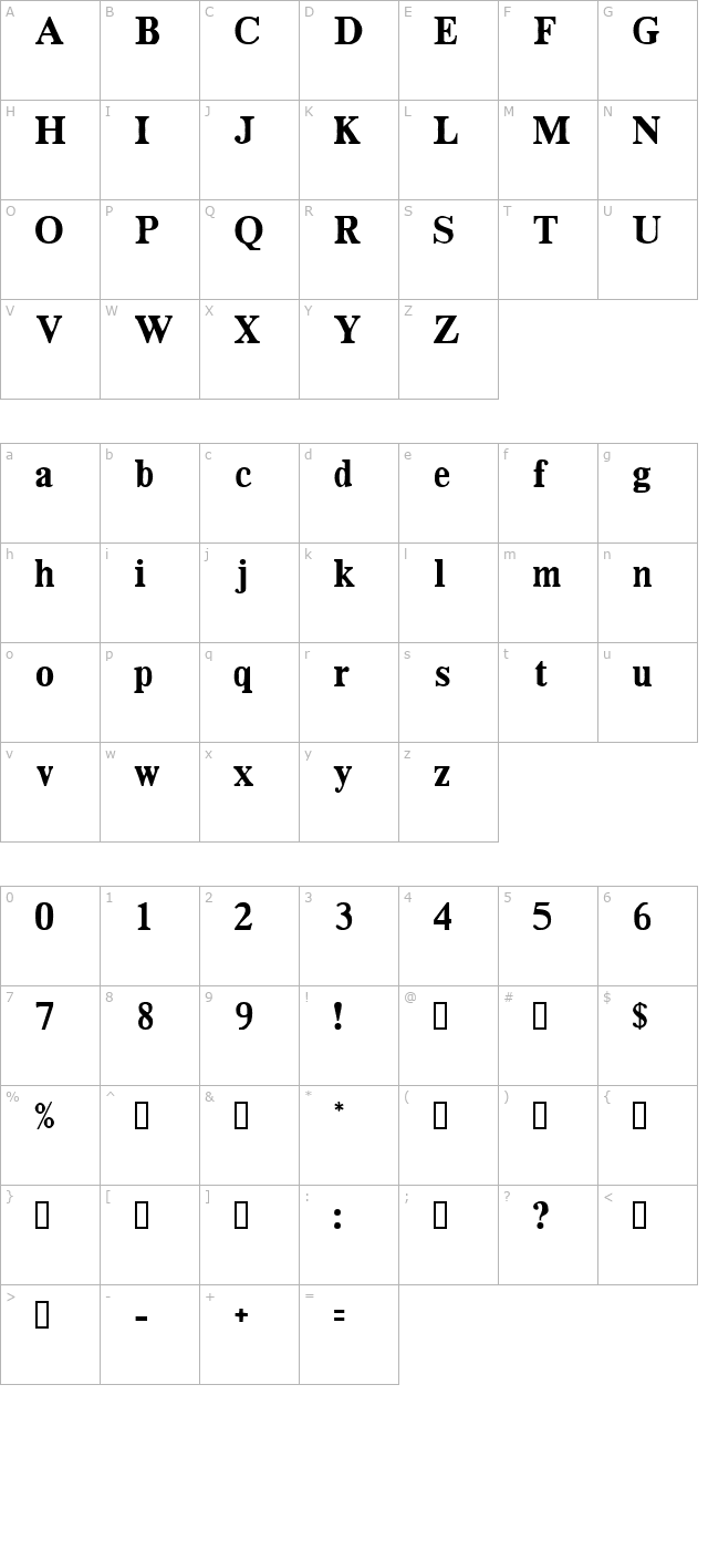 DailyPlanet Black character map