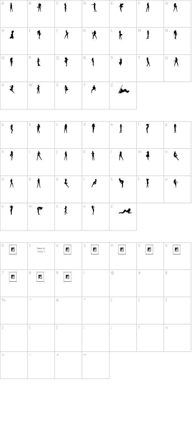 darrians-sexy-silhouettes-3 character map