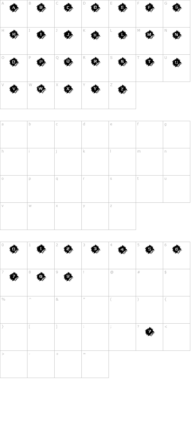 dead-circuitregular character map