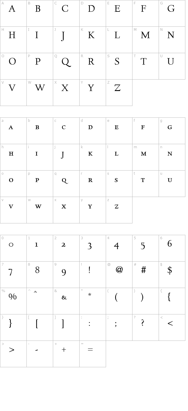 deemstersmc-regular character map