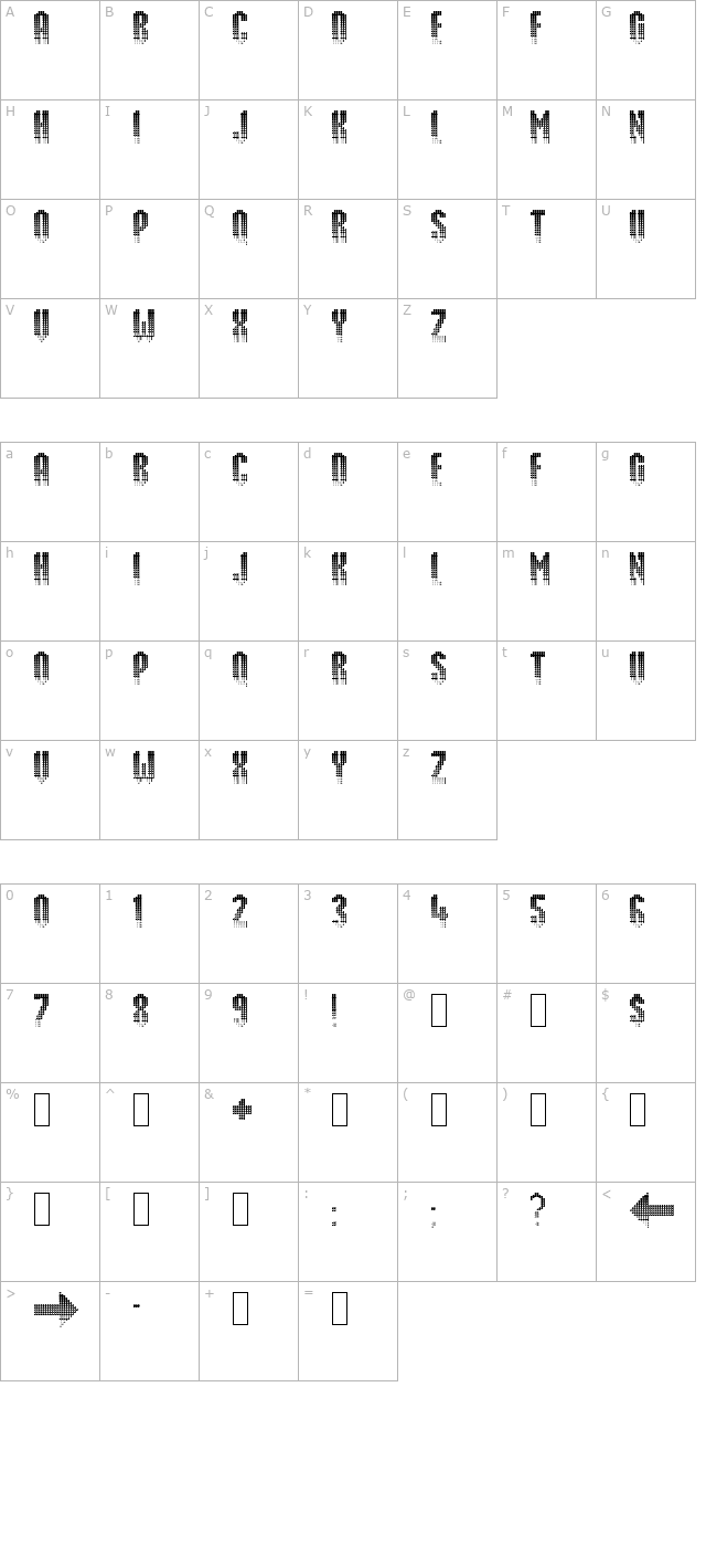 delusion character map