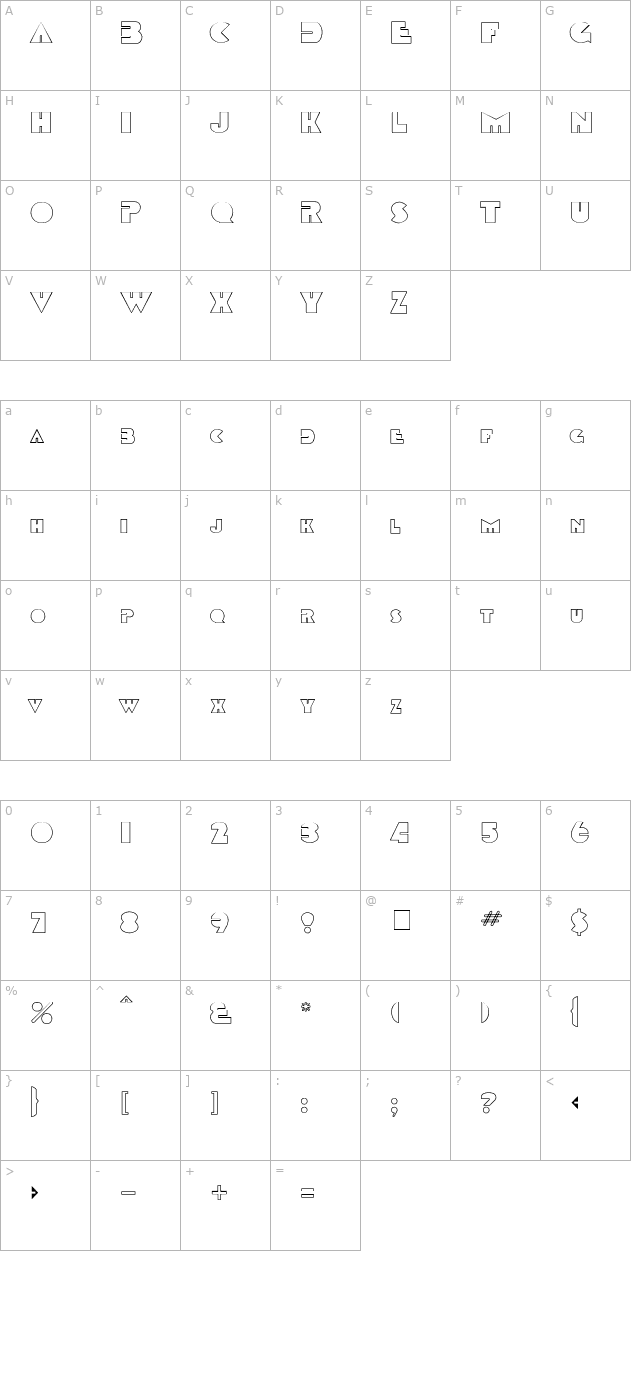 devendra-ho-normal character map