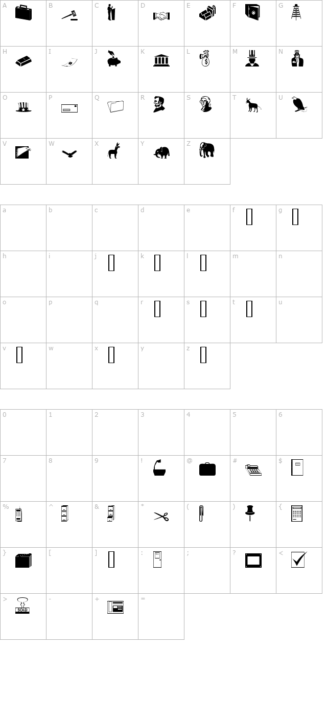 dexisdingbatssevenssi character map