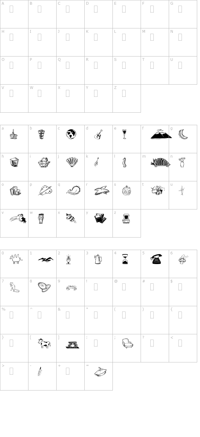 dfinspirationsoneplain character map