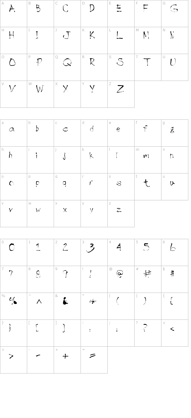 diabolo character map