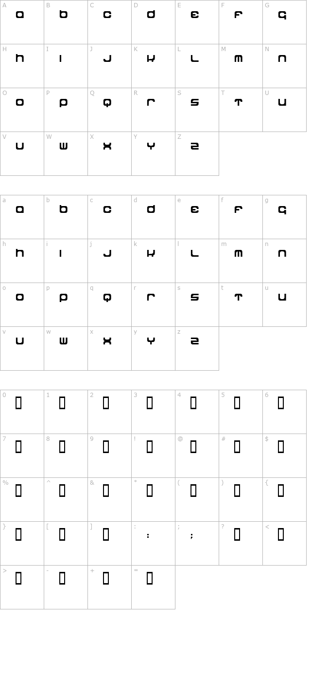 dipdop character map