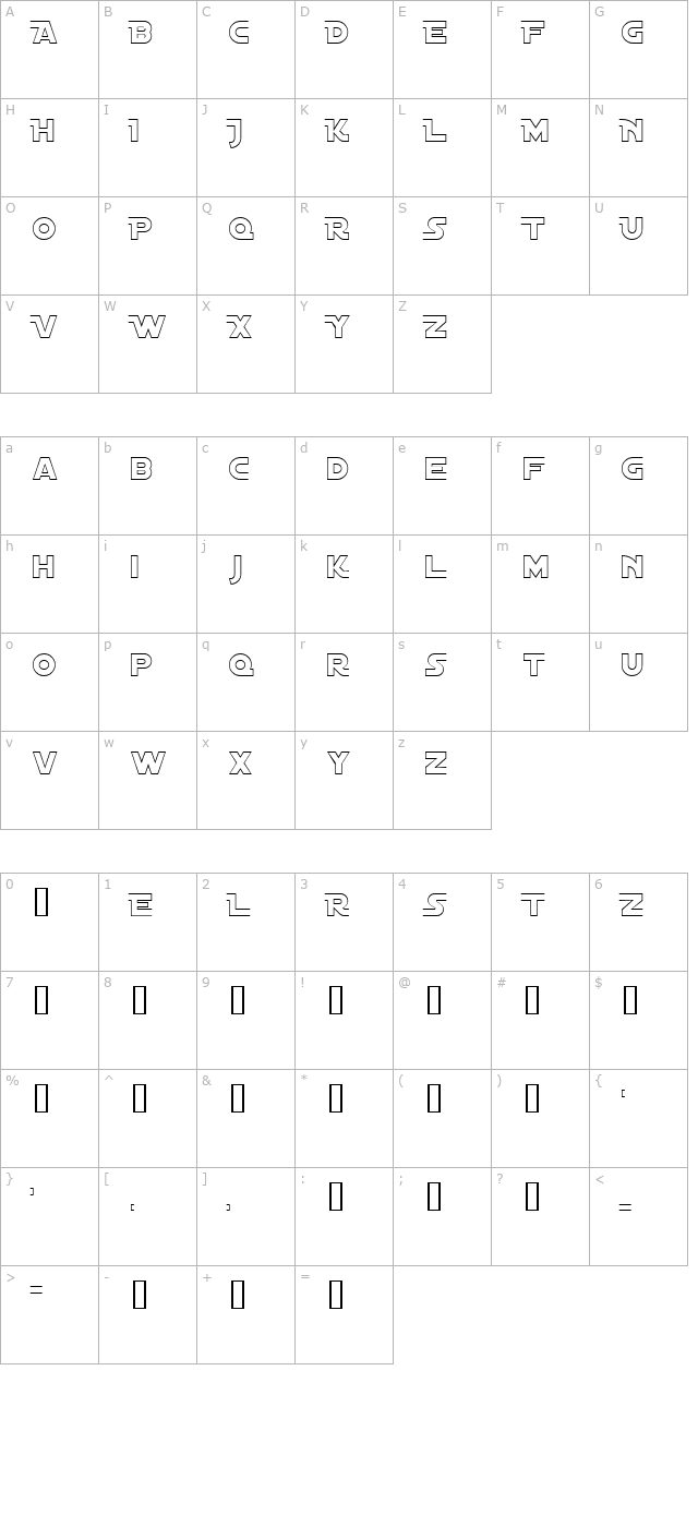 distant-galaxy-altoutline character map