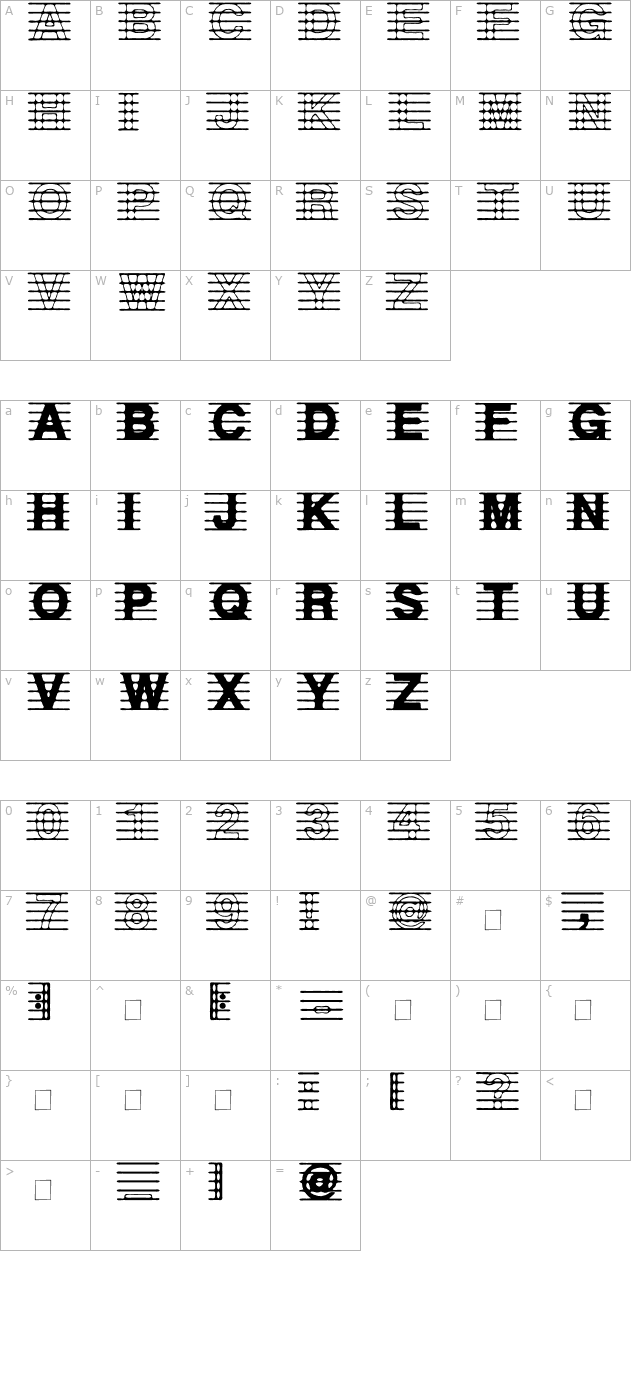 distracted-musician character map