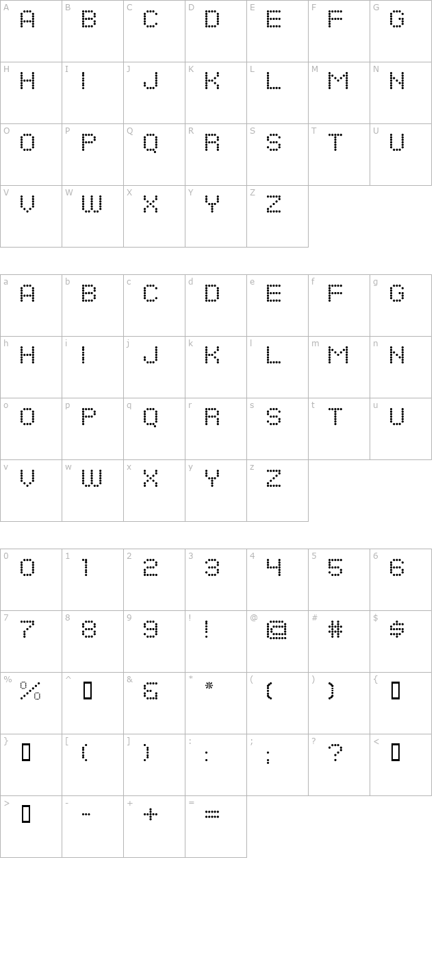 dots-all-for-now-jl character map