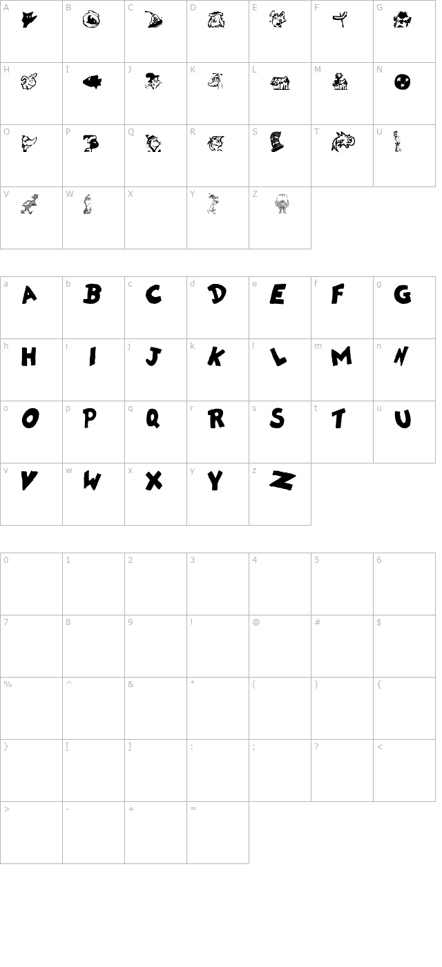 dr-seuss character map