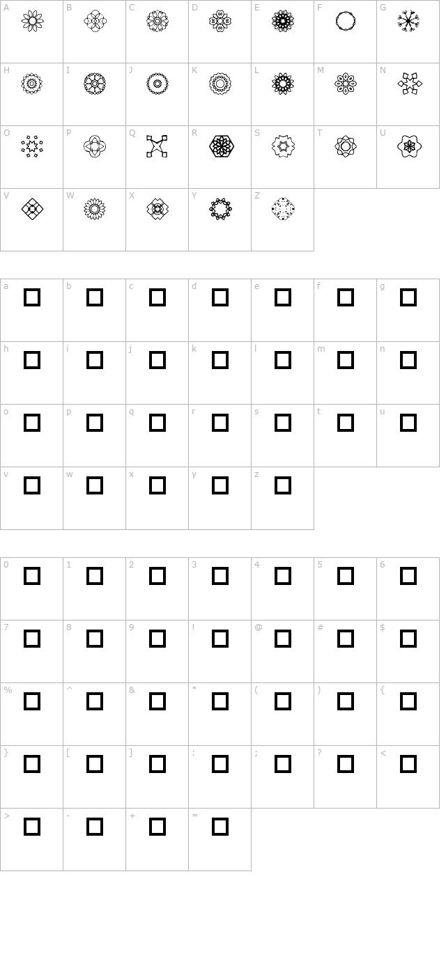 DreamLight character map