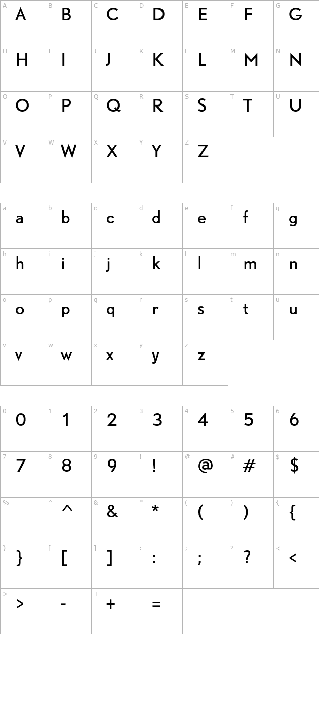 dtlnobelt character map