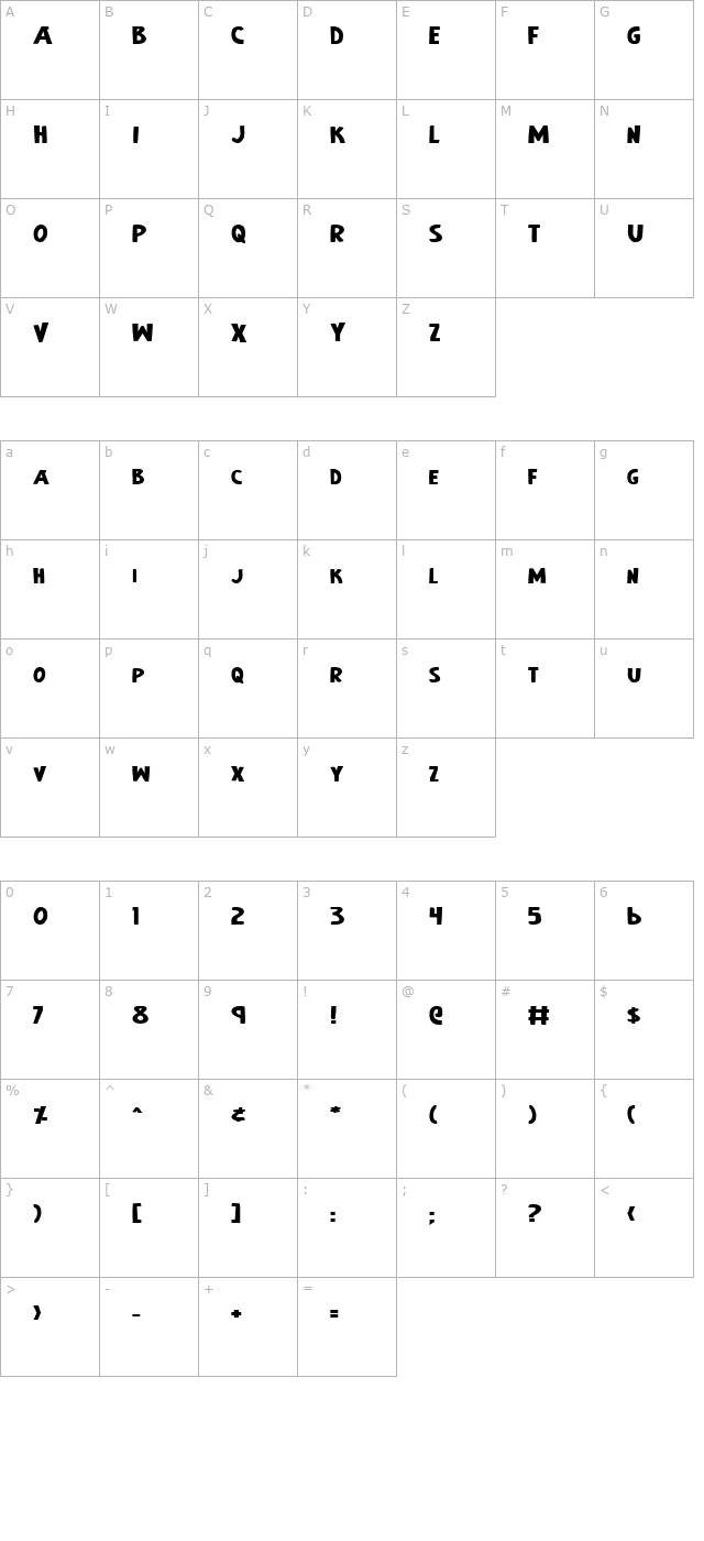 earths-mightiest-bold-expanded character map