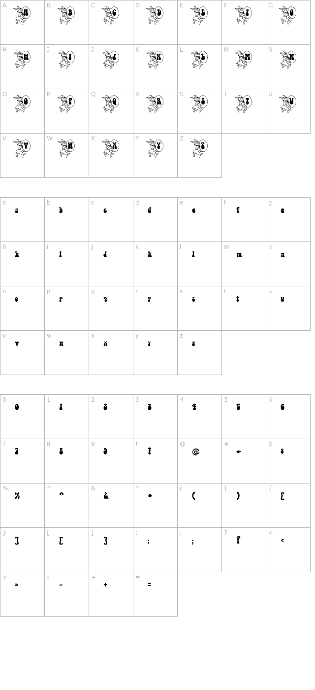 easterbunny-becker character map