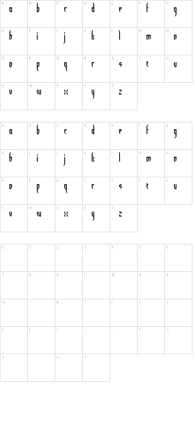 el-diablo character map