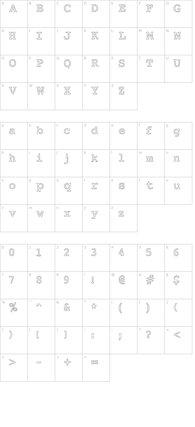 Electric Hermes AOE character map