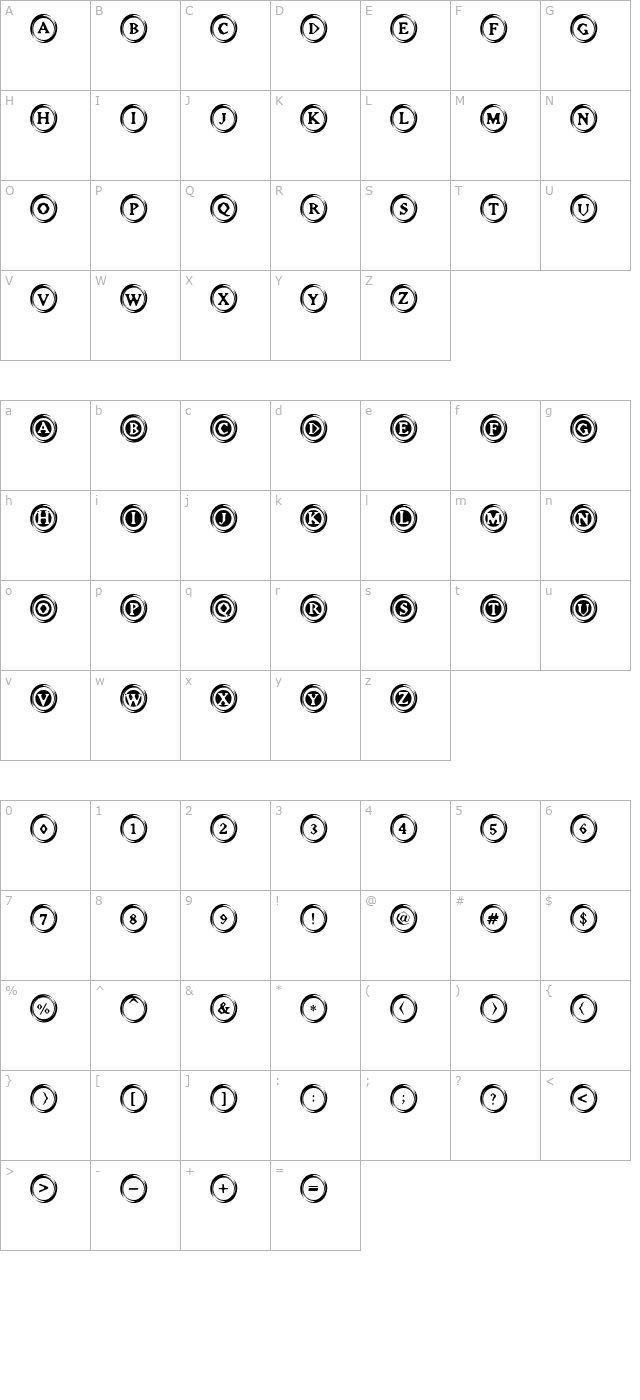 elevator-buttons-two character map