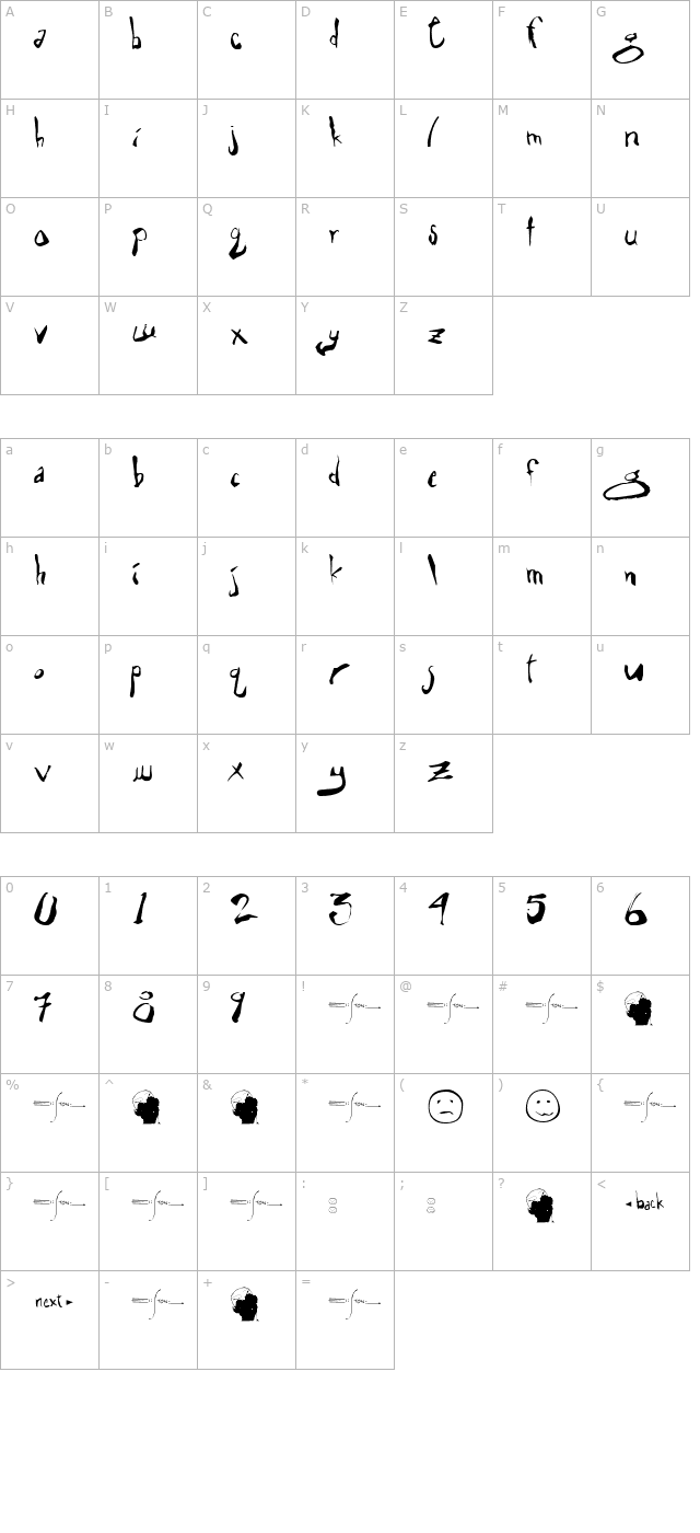 eli-50b-1 character map