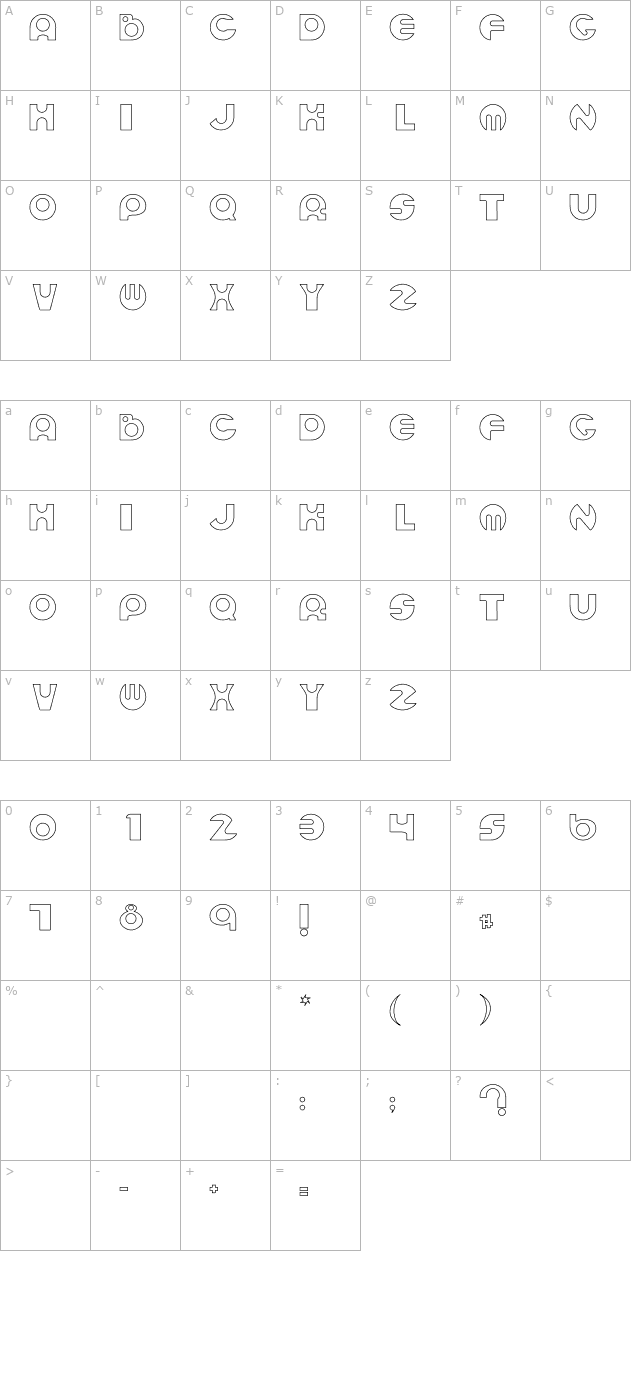 espheres-hollow character map