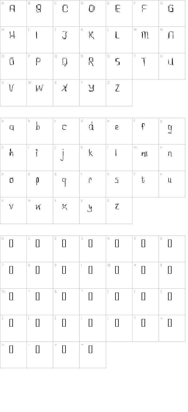 etchasketch character map