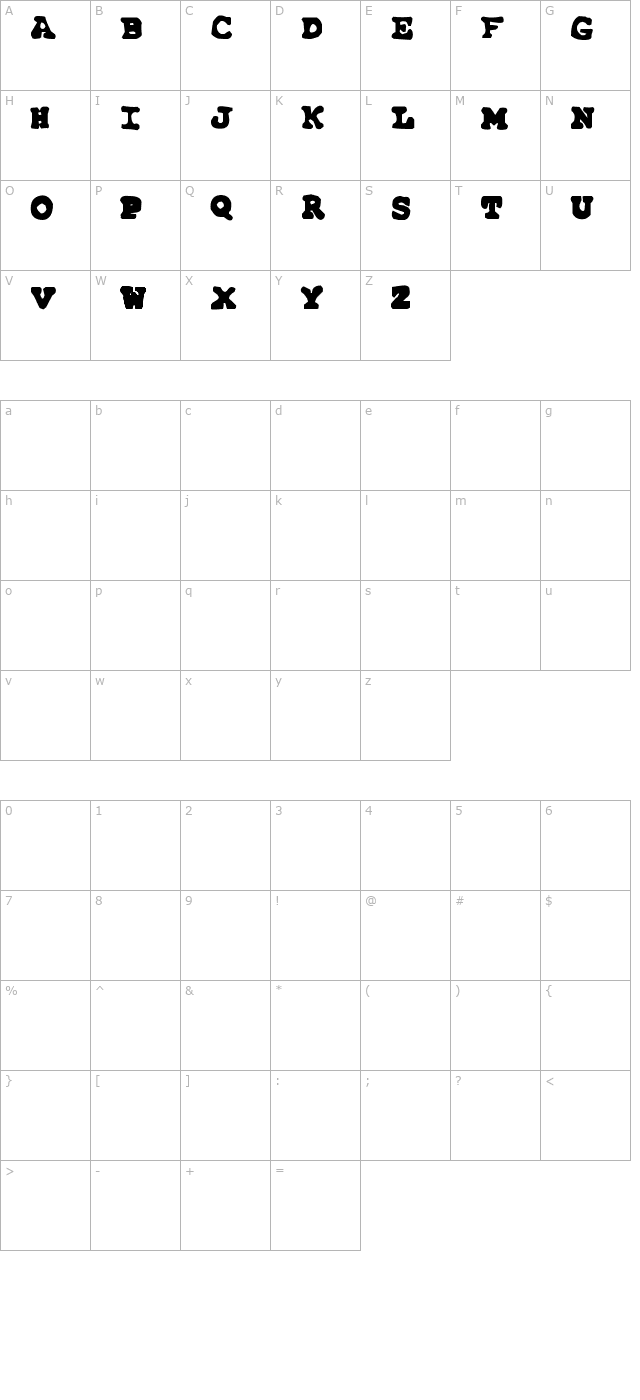 far-away-so-close character map