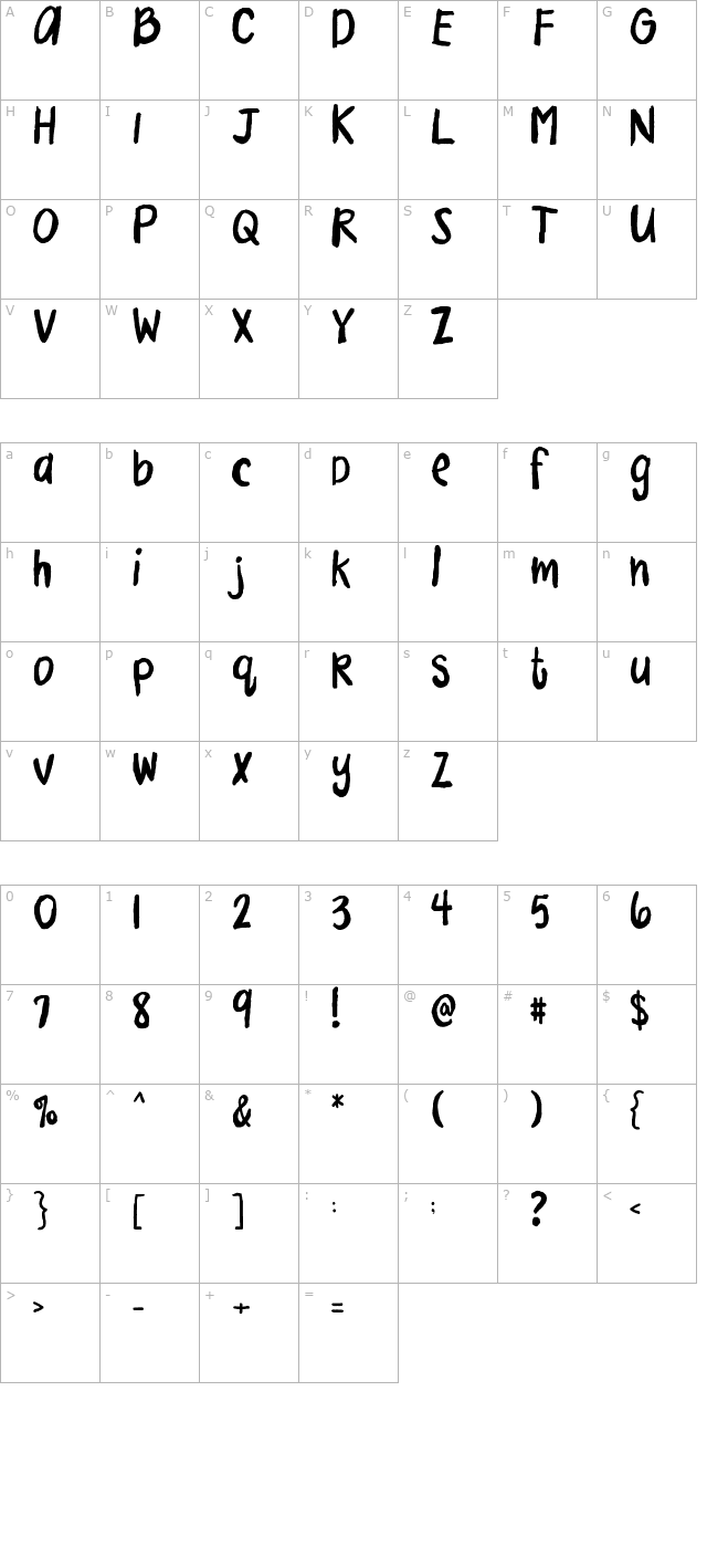 fb-almost-paradise character map