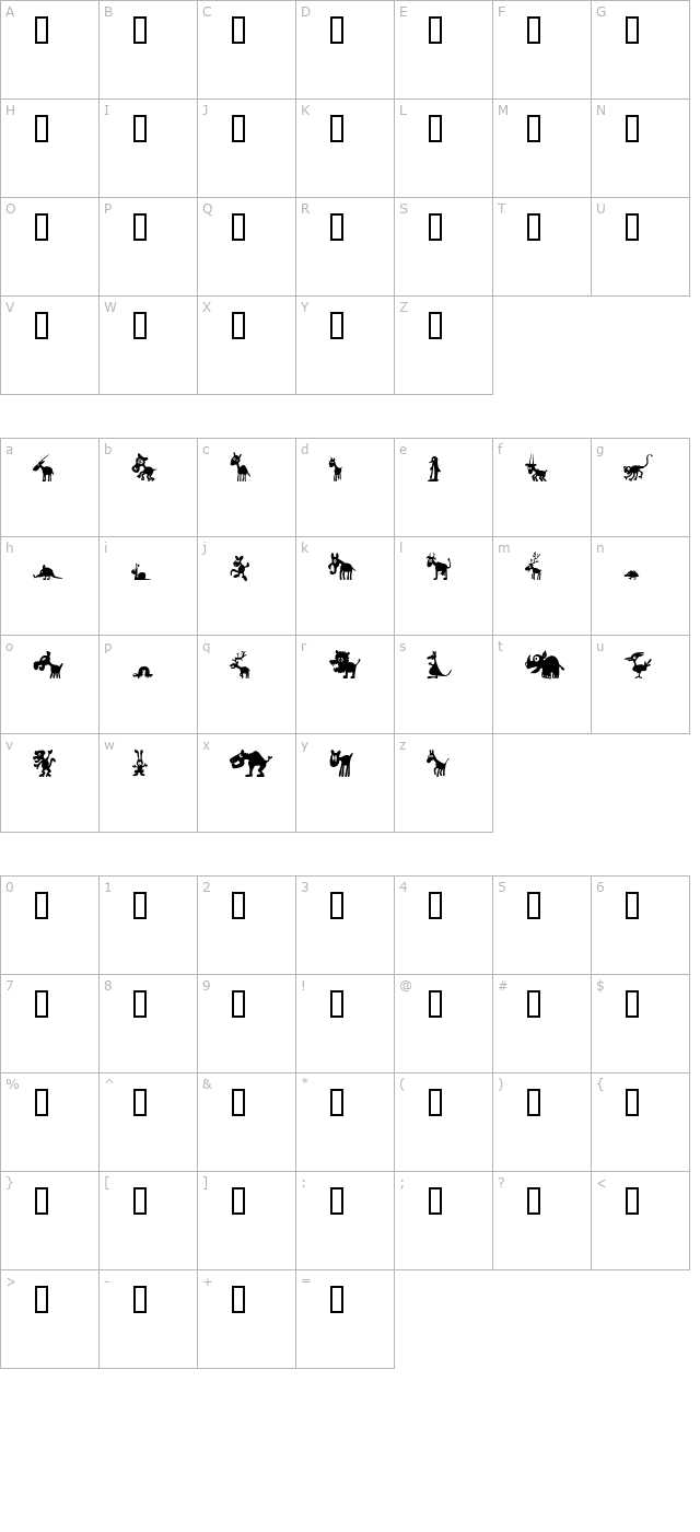 FE Win Pets 1 character map