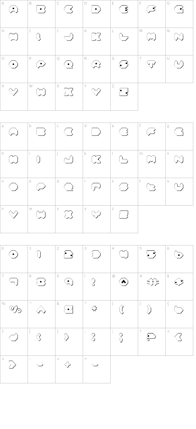 feldercarb-shadow2 character map