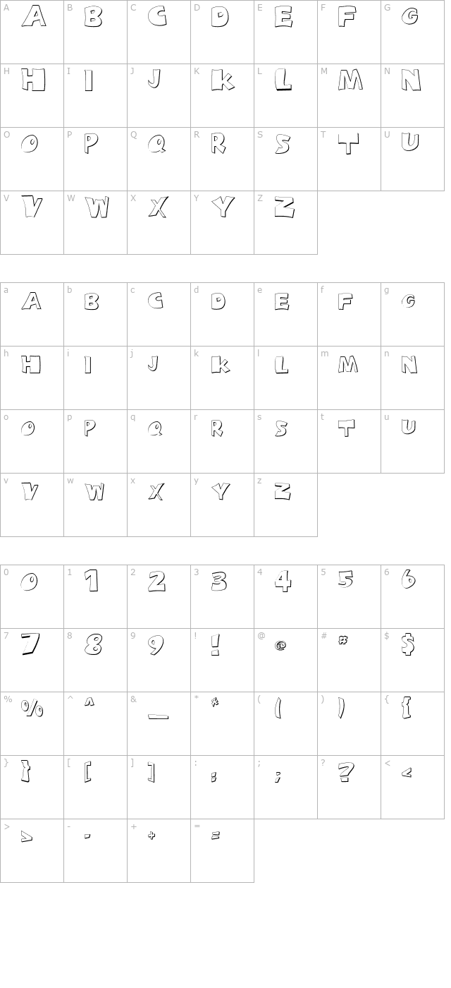 ff1 character map