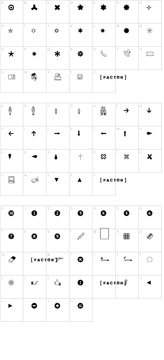 ffdingbests character map