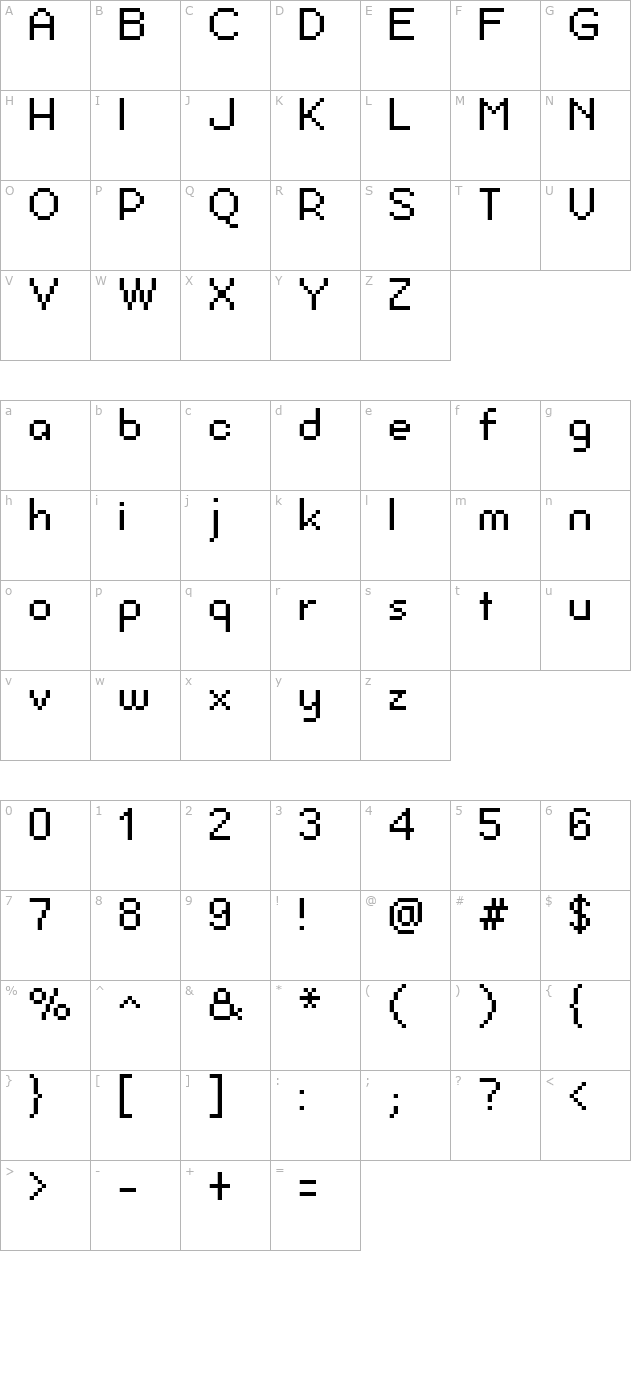 FFF Harmony with PL character map