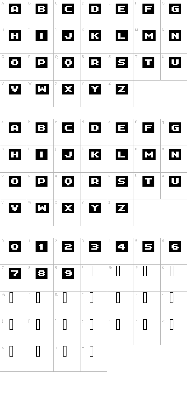 FFF Interface04b character map