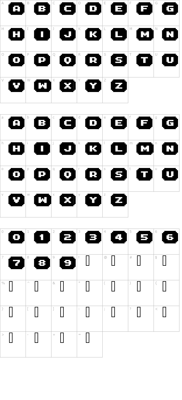 FFF Interface06b character map