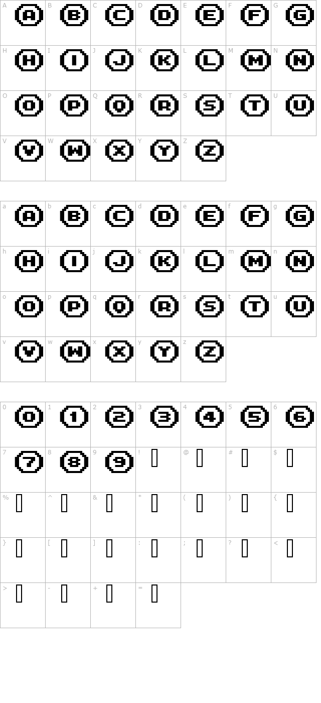 FFF Interface07b character map