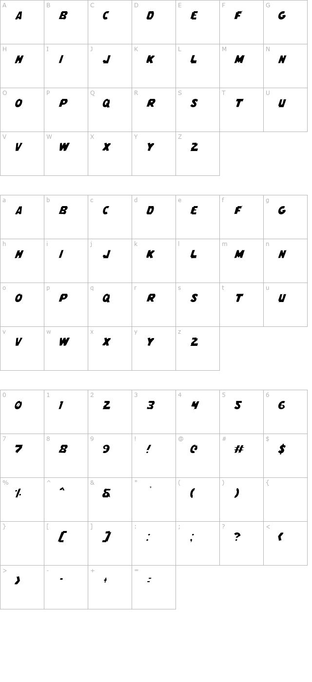 flying-leatherneck-light character map