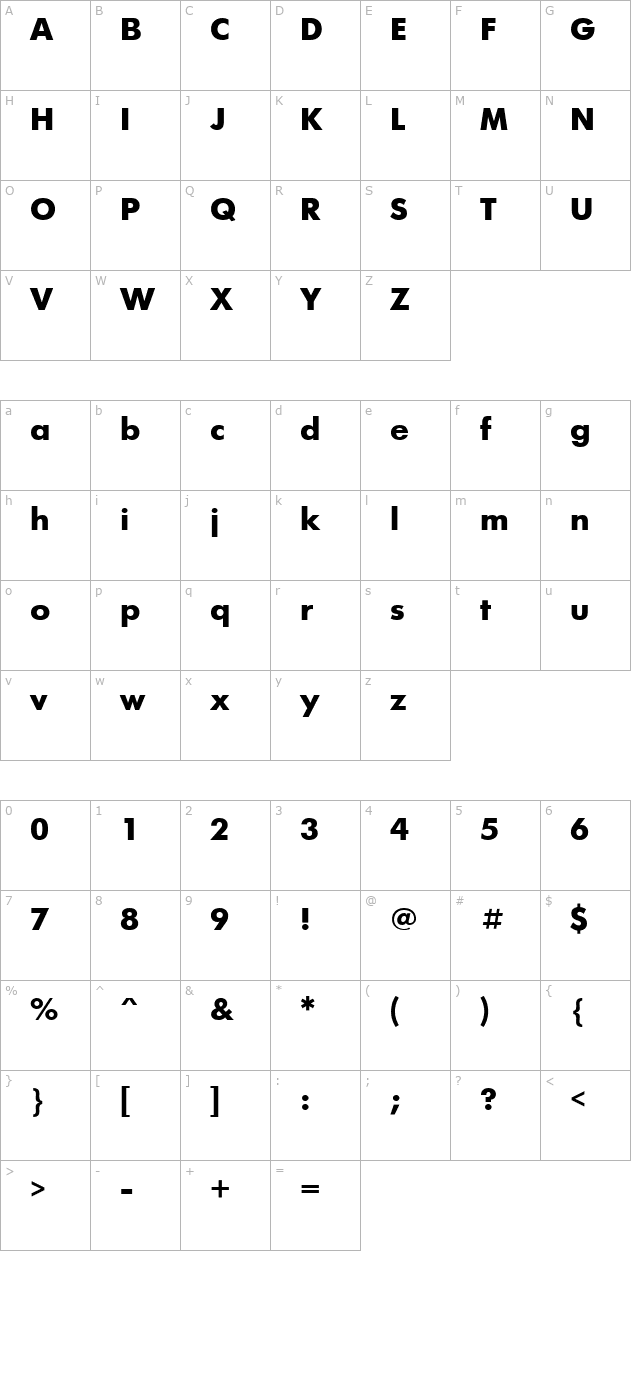 ft73 character map