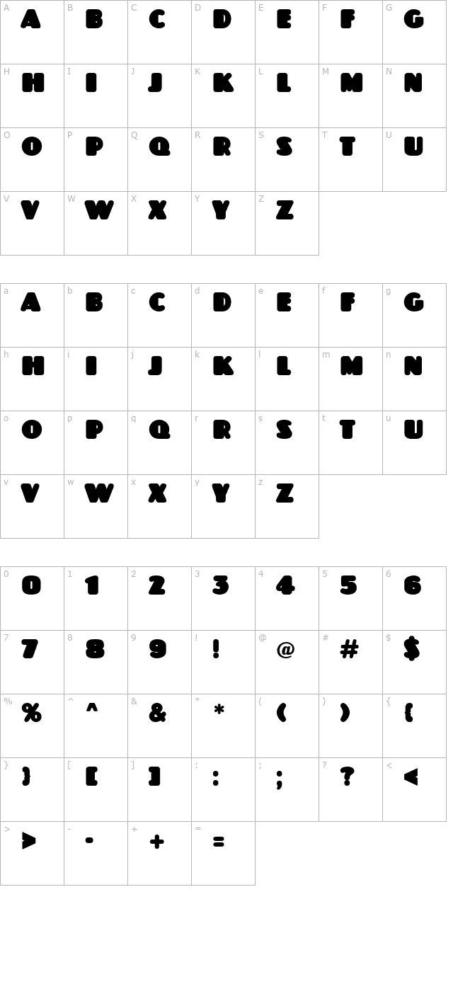 ft93 character map