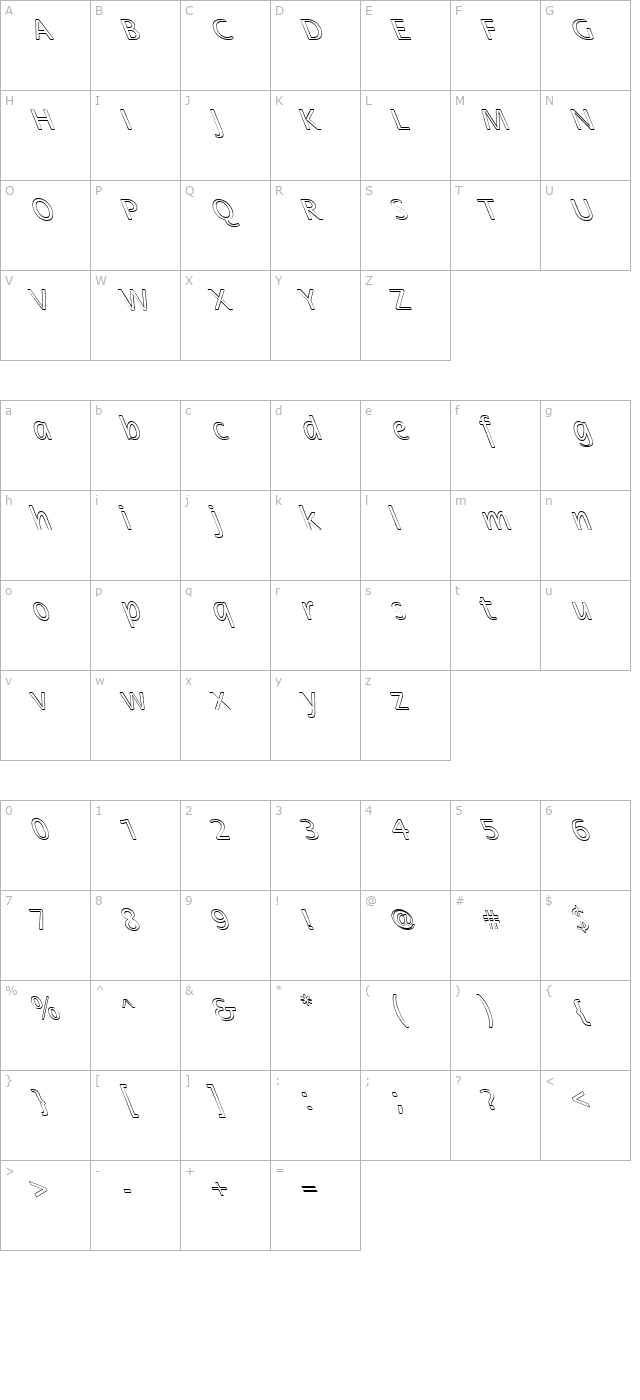 fz-basic-17-hollow-lefty character map