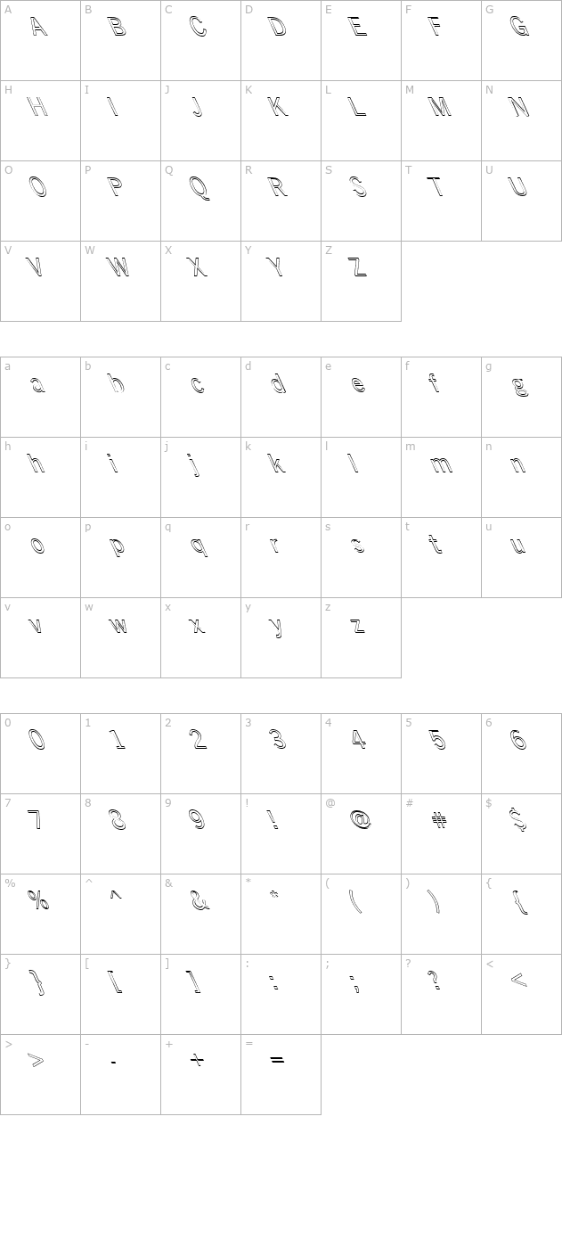 fz-basic-24-hollow-lefty character map