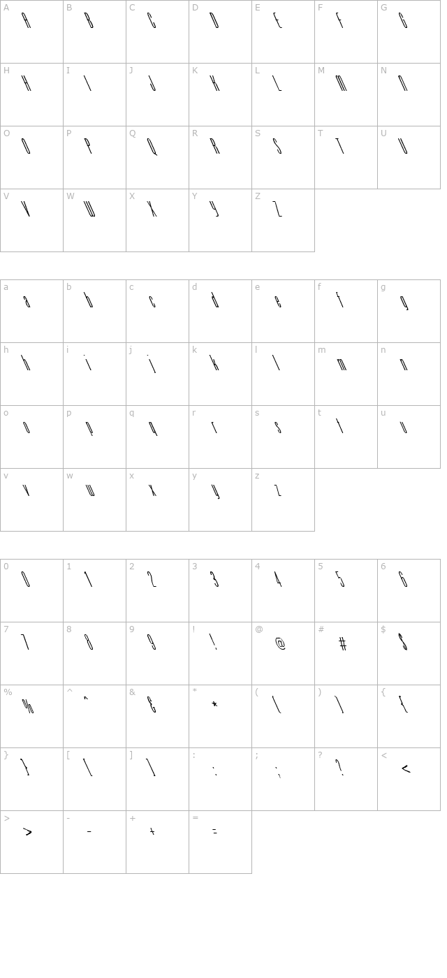 fz-basic-51-lefty character map