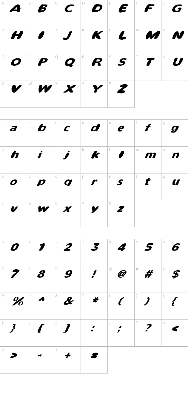 fz-basic-55-mangled-italic character map