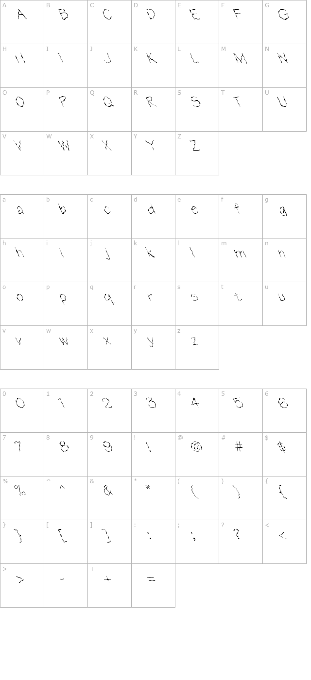 fz-hand-1-wavey-lefty character map