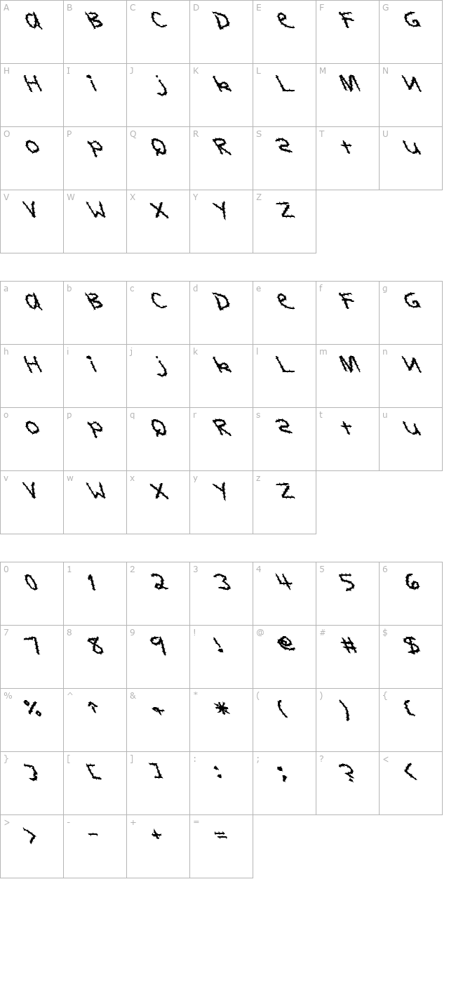 fz-hand-11-spiked-lefty character map