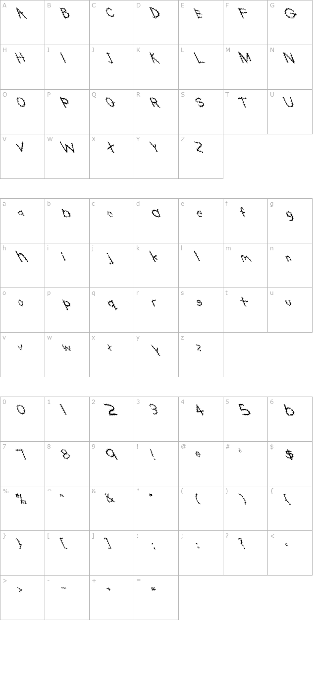 fz-hand-22-spiked-lefty character map