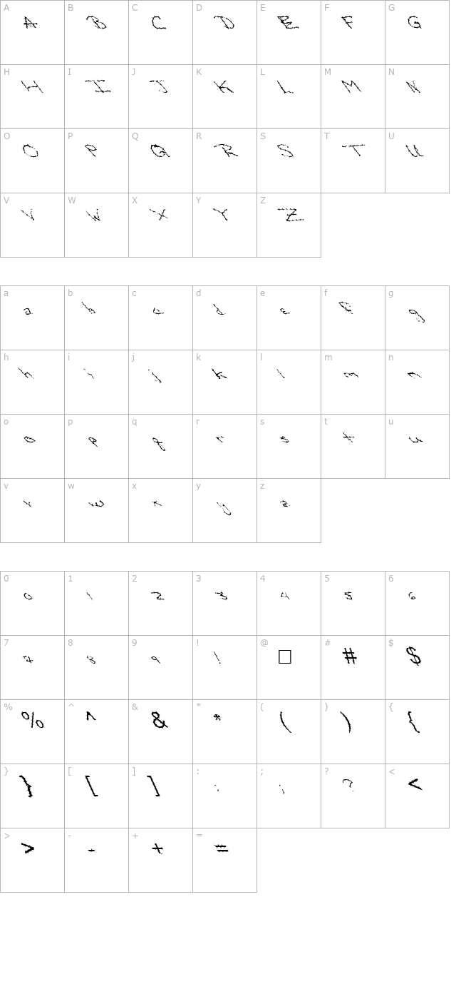 fz-hand-24-spiked-lefty character map