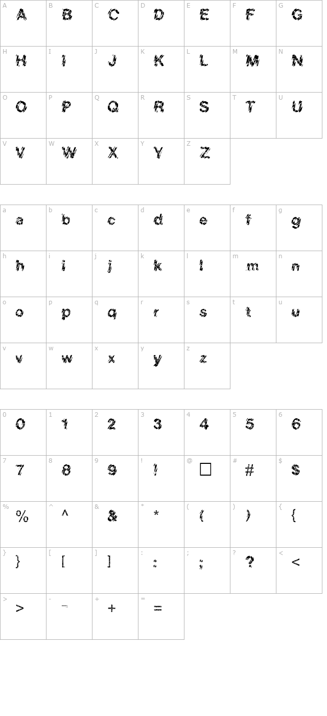 fz-unique-20-cracked character map