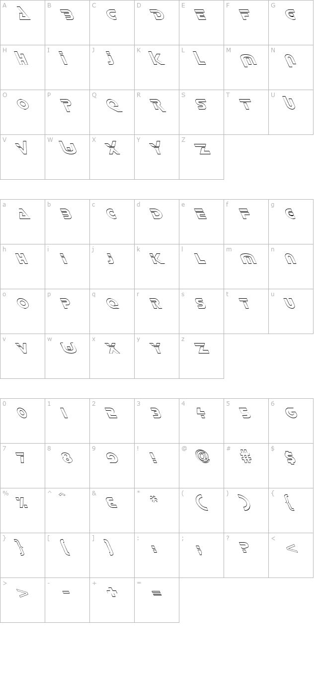 fz-unique-35-hollow-lefty character map