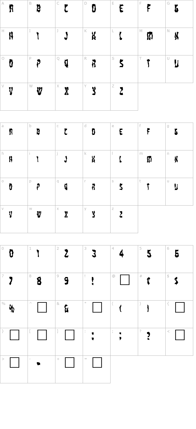 fz-wacky-20 character map